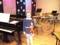 Kliknij aby zobaczyć album: Na bożonarodzeniowym koncercie w Szkole Muzycznej